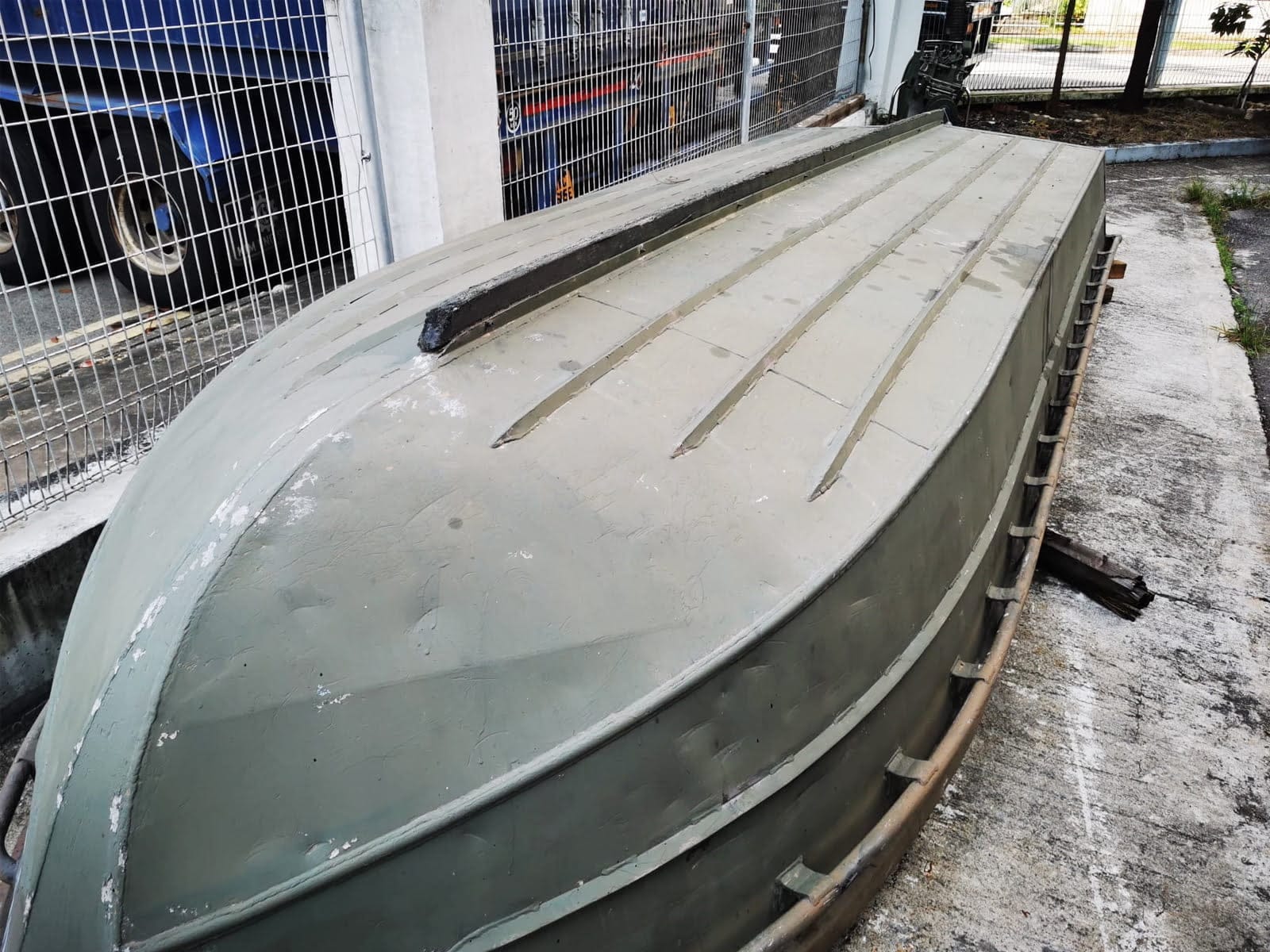 Aluminum Boat Yamaha (40hp at 5500rpm) Out Board Engine (No.J0677)